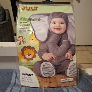 Spirit Halloween Infant Baby Elephant Costume 6-12M
